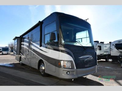 2014 Forest River RV Legacy Elite — front three-quarter view