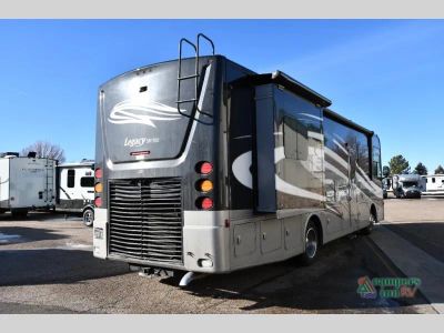 2014 Forest River RV Legacy Elite — rear three-quarter view