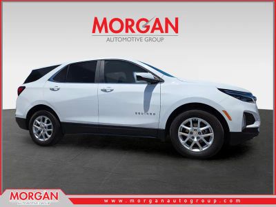 2024 Chevrolet Equinox LT in White — front three-quarter view