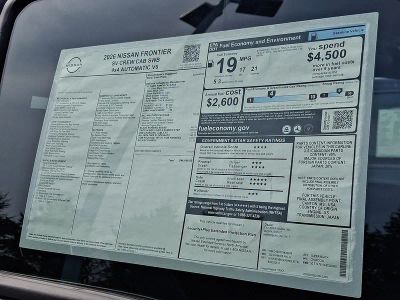 2026 Nissan Frontier — detail view