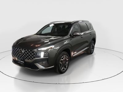 2023 Hyundai Santa Fe Plug-In Hybrid — rear three-quarter view