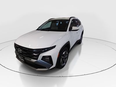 2025 Hyundai Tucson — rear three-quarter view