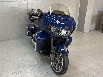 2025 Indian Motorcycle Pursuit Limited 112 w/PowerBand Audio Springfield Blue - Photo 1
