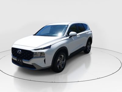 2023 Hyundai Santa Fe — rear three-quarter view
