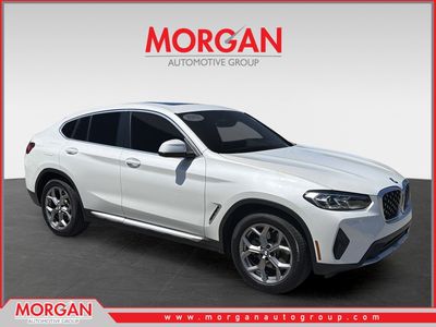 2023 BMW X4 xDrive30i in White — front three-quarter view