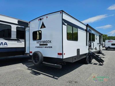 2027 Forest River RV Westbrook Luxury — rear three-quarter view