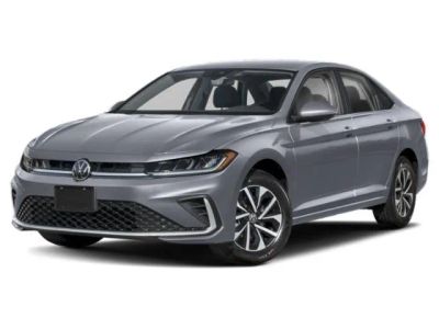 2025 Volkswagen Jetta S in White — front three-quarter view