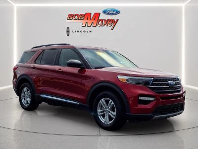 2023 Ford Explorer — rear three-quarter view