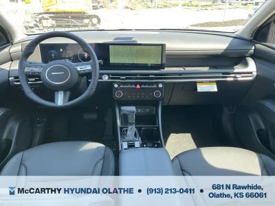 2025 Hyundai Tucson — rear three-quarter view