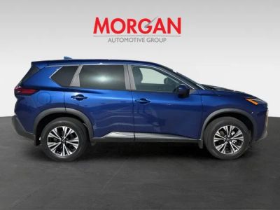 2023 Nissan Rogue — rear three-quarter view