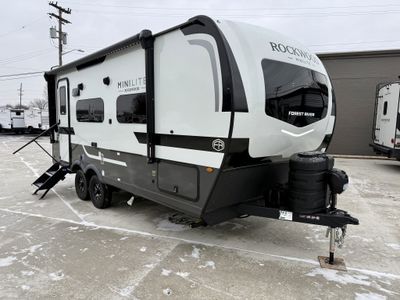 2026 Forest River Rockwood Mini Lite — front three-quarter view