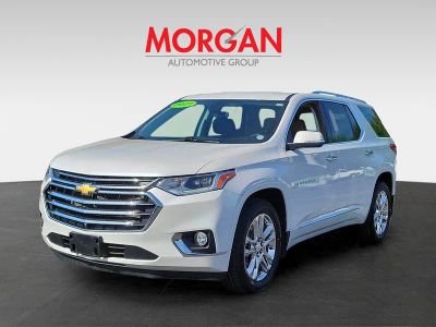 2021 Chevrolet Traverse — rear three-quarter view
