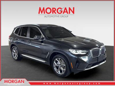 2023 BMW X3 xDrive30i in Gray — front three-quarter view