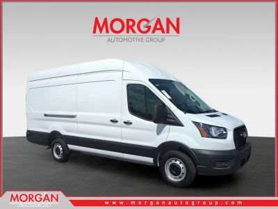 2026 Ford Transit-350 Base in White — front three-quarter view