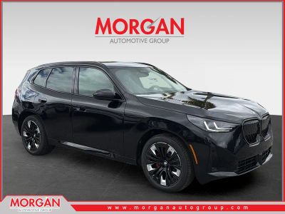 2026 BMW X3 30 xDrive in Black — front three-quarter view
