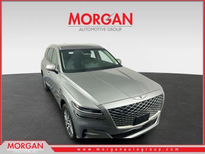 2024 Genesis GV80 2.5T in Savile Silver — front three-quarter view