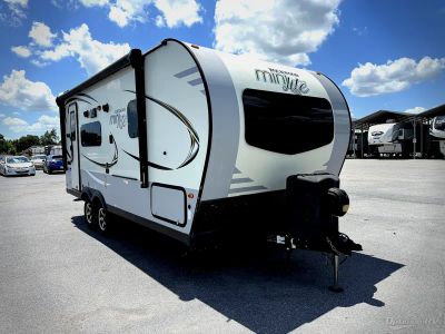2021 Forest River Rockwood Mini Lite — front three-quarter view