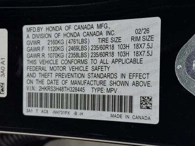 2026 Honda CR-V — photo 34 view