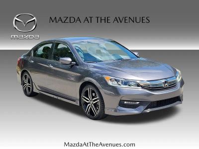2017 Honda Accord — rear three-quarter view