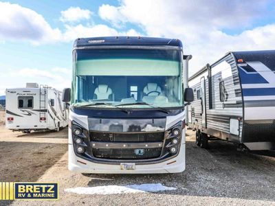 2019 Entegra Coach Vision — rear three-quarter view