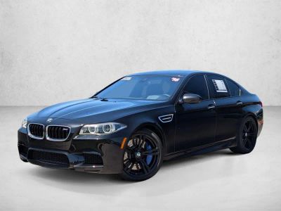 2016 BMW M5 M5 Sedan in Azurite Black Metallic — front three-quarter view