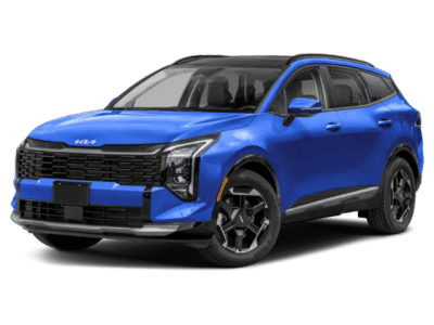 2026 Kia Sportage SX — front three-quarter view
