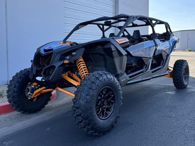 2026 Can-Am Maverick X3 MAX RS Turbo Scandi Blue & Orange Crush - Photo 4