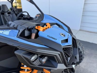 2026 Can-Am Maverick X3 MAX RS Turbo Scandi Blue & Orange Crush - Photo 12