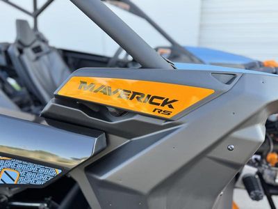 2026 Can-Am Maverick X3 MAX RS Turbo Scandi Blue & Orange Crush - Photo 14