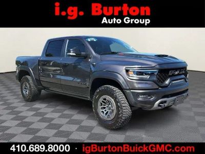 2021 RAM 1500 TRX in Granite Crystal Metallic Clearcoat — front three-quarter view