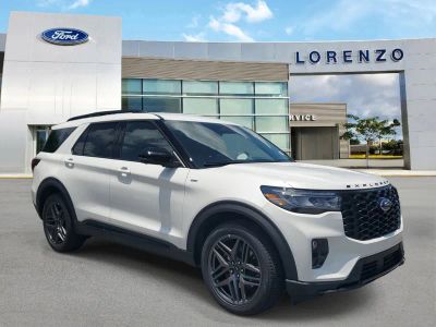 2026 Ford Explorer — rear three-quarter view