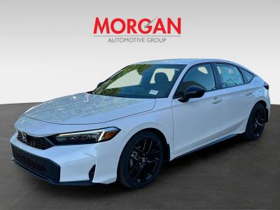 2026 Honda Civic Hatchback — rear three-quarter view