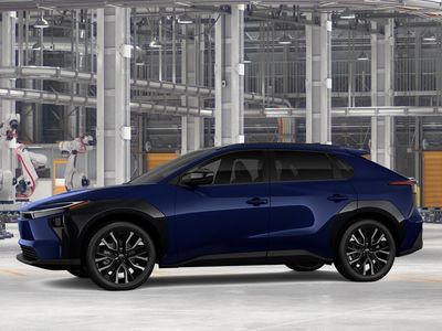 2026 Toyota bZ — rear three-quarter view