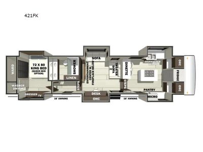 2027 Forest River RV RiverStone — side profile view