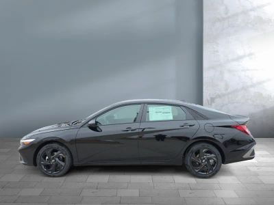 2026 Hyundai Elantra — rear three-quarter view