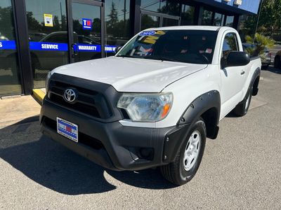 2014 Toyota Tacoma — side profile view