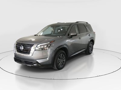 2025 Nissan Pathfinder — rear three-quarter view