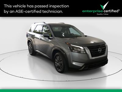 2025 Nissan Pathfinder SV 2WD — front three-quarter view