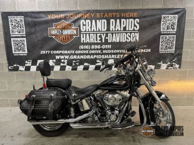 2011 Harley-Davidson® FLSTC - Heritage Softail® Classic — front three-quarter view