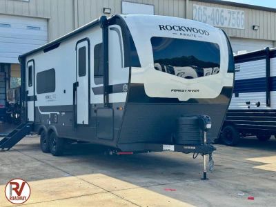 2027 Forest River RV Rockwood Mini Lite — front three-quarter view