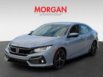 2021 Honda Civic Hatchback — rear three-quarter view