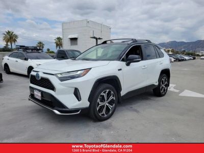 2023 TOYOTA RAV4 XSE in Midnight Black Metallic — front three-quarter view