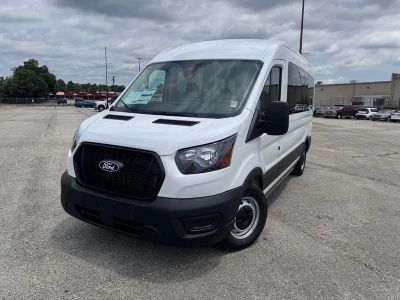 2026 Ford Transit-350 XL in Oxford White — front three-quarter view