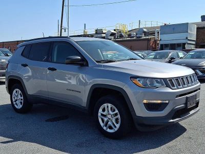 2018 Jeep Compass — rear three-quarter view