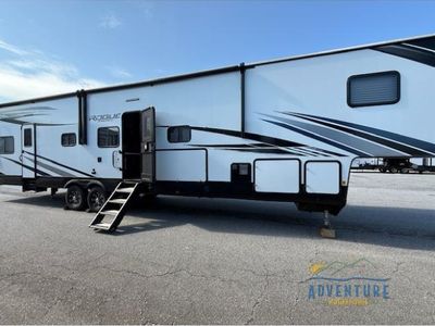2022 Forest River Vengeance Rogue Armored — engine compartment view