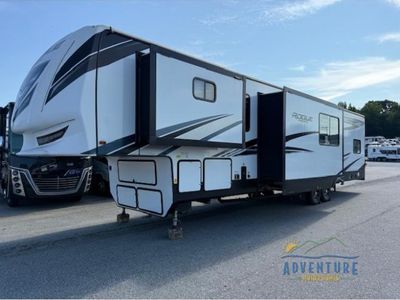 2022 Forest River Vengeance Rogue Armored — rear three-quarter view