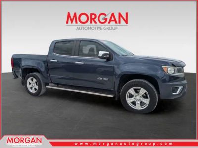 2018 Chevrolet Colorado 4WD Z71 in Centennial Blue Metallic — front three-quarter view
