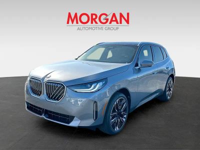 2026 BMW X3 — rear three-quarter view