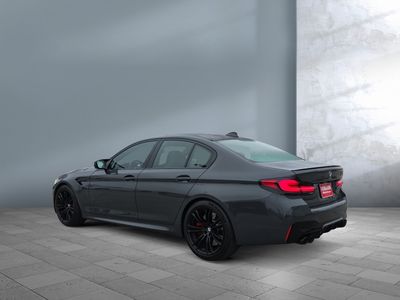 2021 BMW M5 — interior view