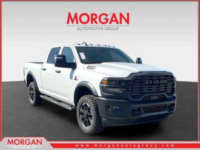 2026 Ram 2500 Tradesman in White — front three-quarter view
